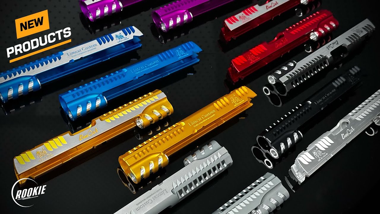 ROOKIE Upgrade Parts UNBOXING EP.1 อัพเดทของแต่ง Hi-CAPA ล็อตใหม่ สไลด์ Airsoft Masterpiece LIMCAT