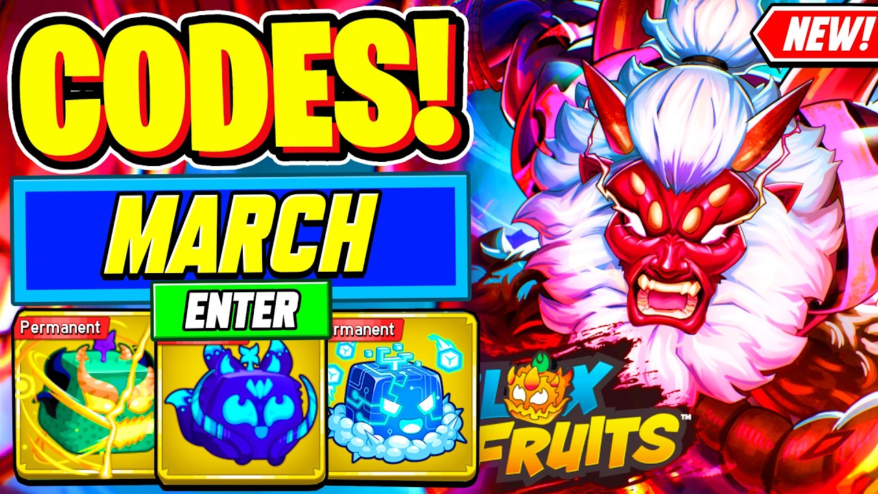 ⚠️Новое⚠️ ВСЕ РАБОЧИЕ КОДЫ для Blox Fruits, март 2026 г. - Коды Roblox Blox Fruits 2026