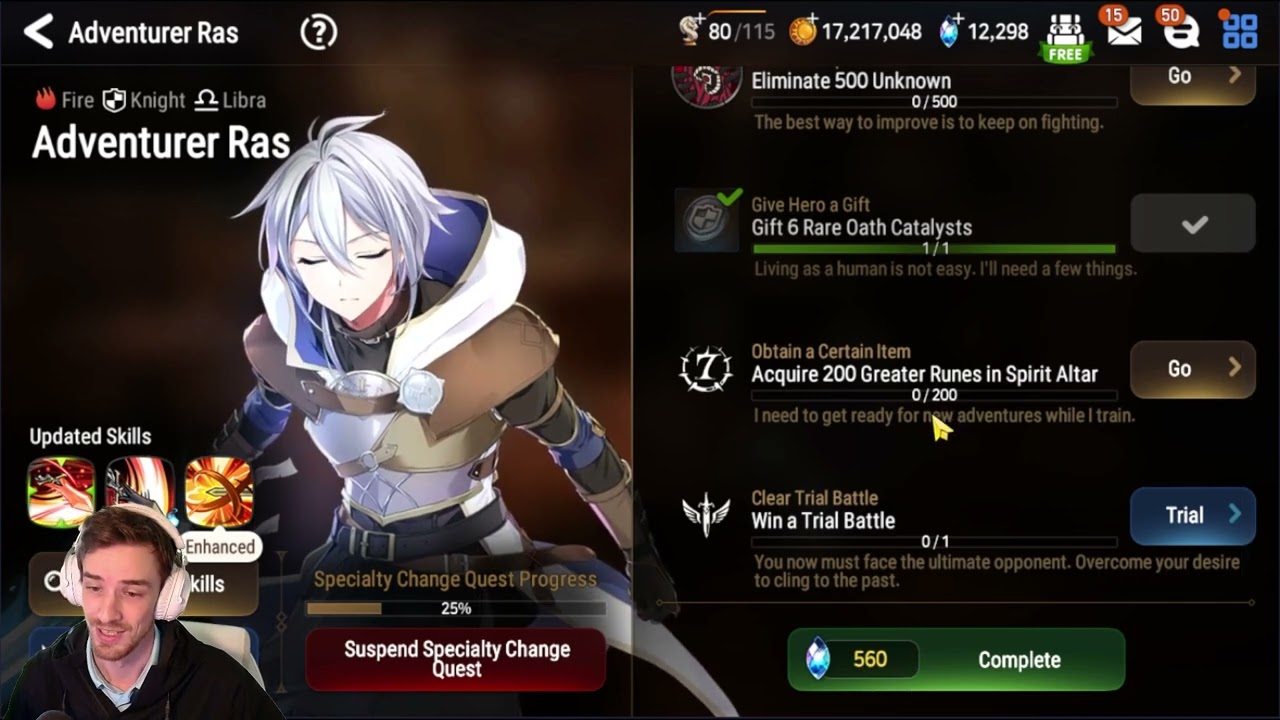 2025 New Player Guide Part 4 Epic Seven Origins - Clearing Golem