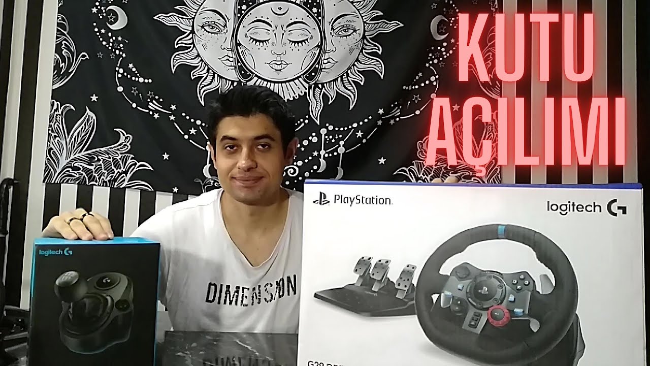 *EFSANE* DİREKSİYON SETİ! - Logitech G29 + Shifter Kutu Açılımı