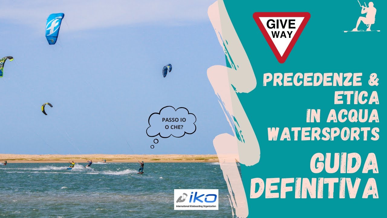 Precedenze ed Etica in Acqua: Guida Definitiva per Kiters e Wingfoilers!