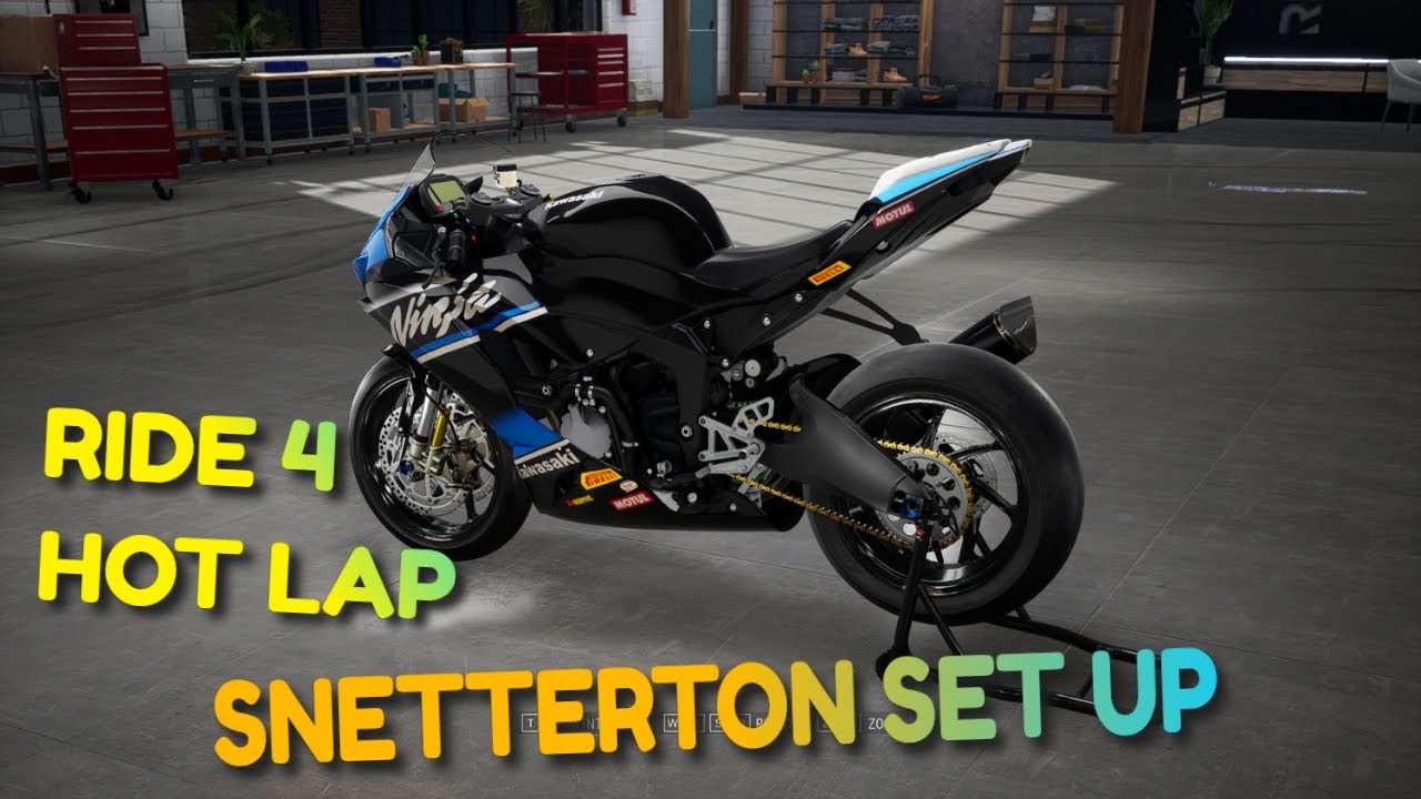 Ride 4 Snetterton Set Up And Hot Lap | Newbie on this track | Ride4setup