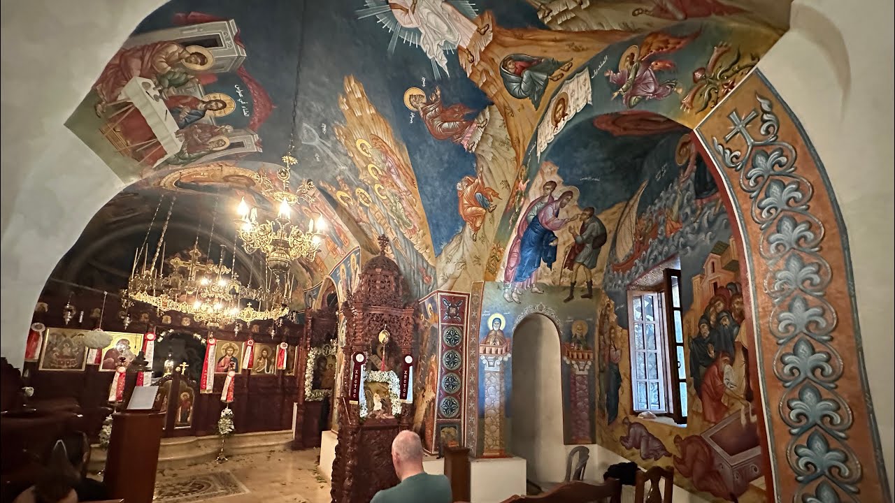 Orthodox Easter church Lebanon🇱🇧Hamatoura Monastery/ortodox húsvét/templom Libanon