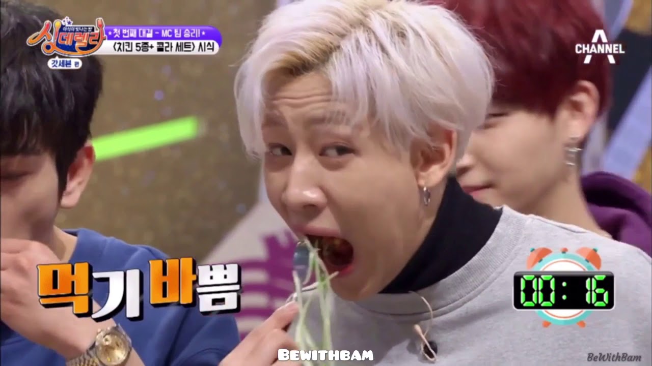 GOT7 BamBam - enjoy eating ver.2 ( He's really really cute~~~ )