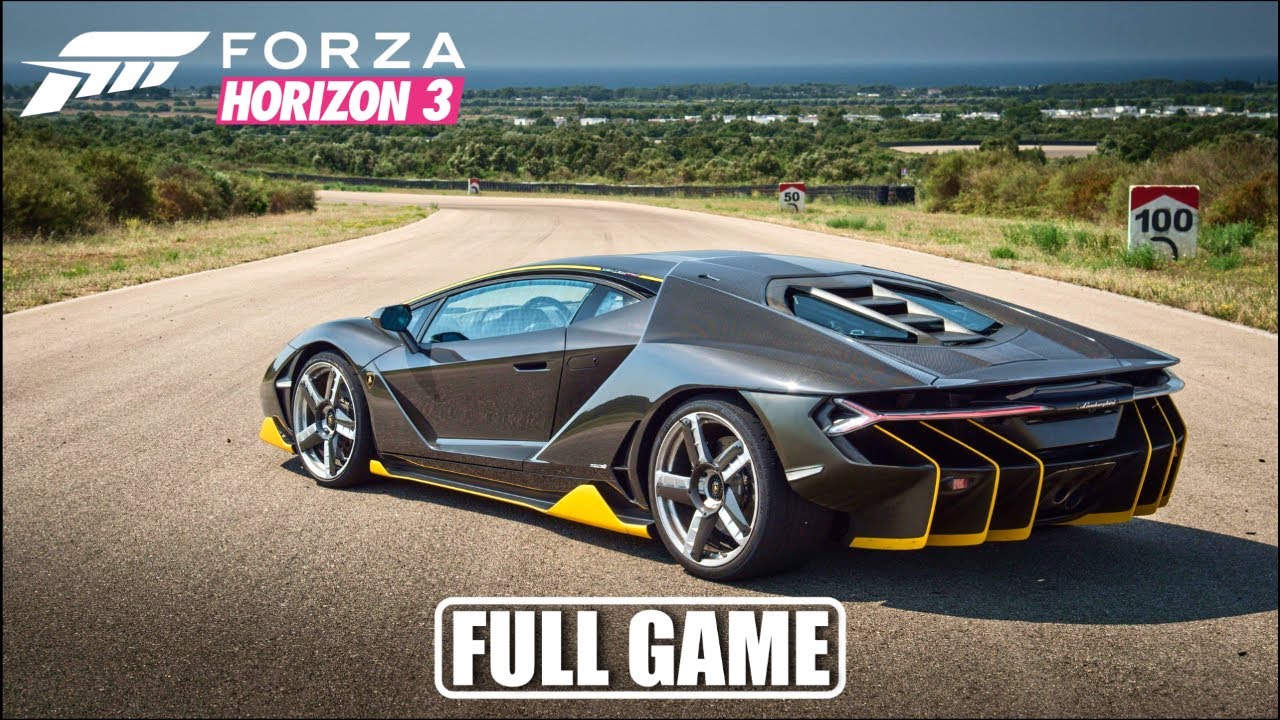FORZA HORIZON 3 Gameplay Walkthrough (FULL GAME) - No Commentary