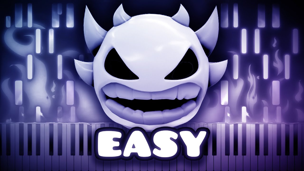 Thinking Space II - Geometry Dash | EASY Piano Tutorial