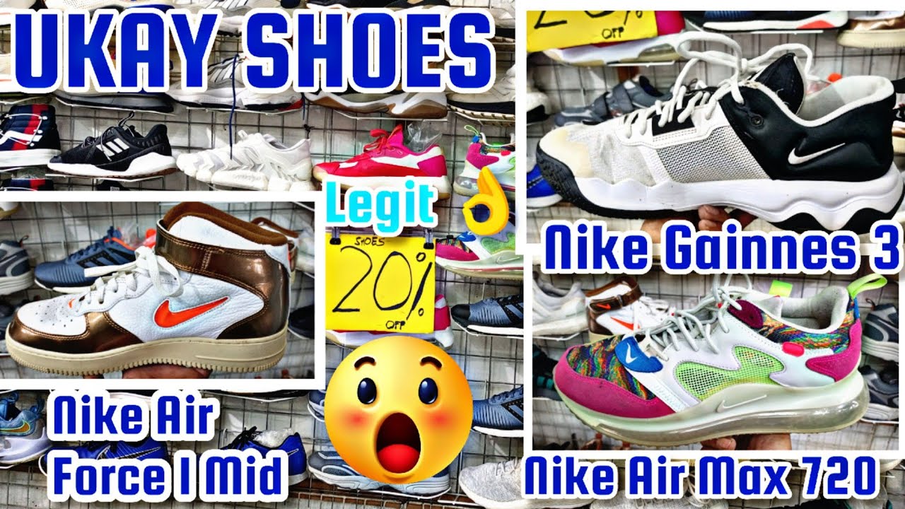 UKAY SHOES NAKA 20%OFF NA | Dami pa Solid Legit 👌|located Farmers cubao 
