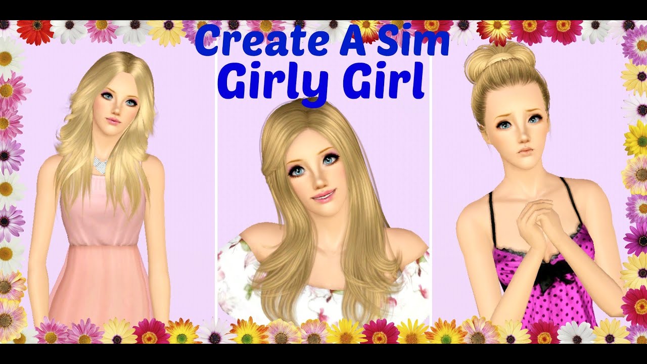 The Sims 3 : Create A Sim - Girly Girl