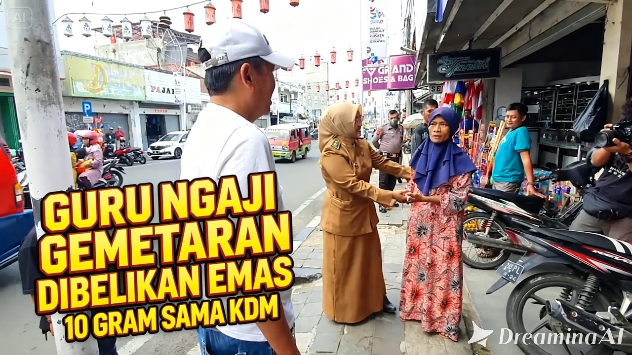 GURU NGAJI GEMETAR DI BELIIN EMAS SAMA KANG DEDI - KDM Info