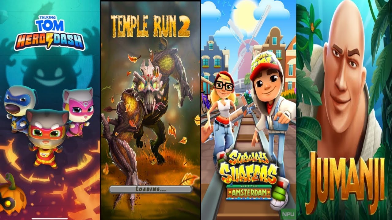 Tom hero Dash 🆚 Temple Run 🆚 Subway surfers 🆚 Jumanji