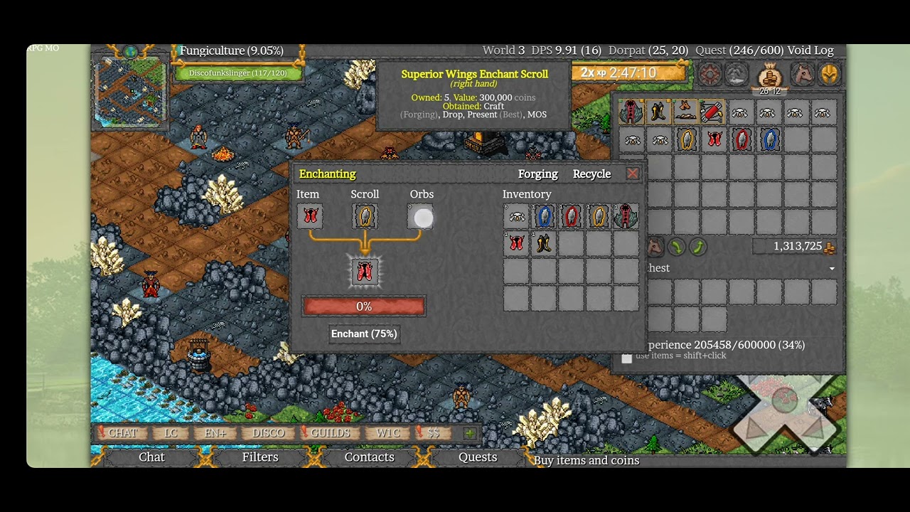 RPG MO: Enchanting