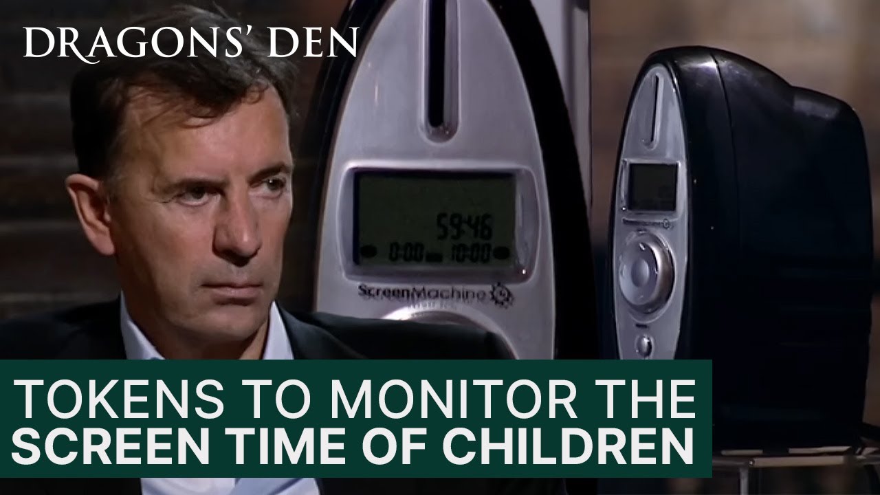 A Token-Based Product To Help Regulate Children's Watch Time | Dragons' Den