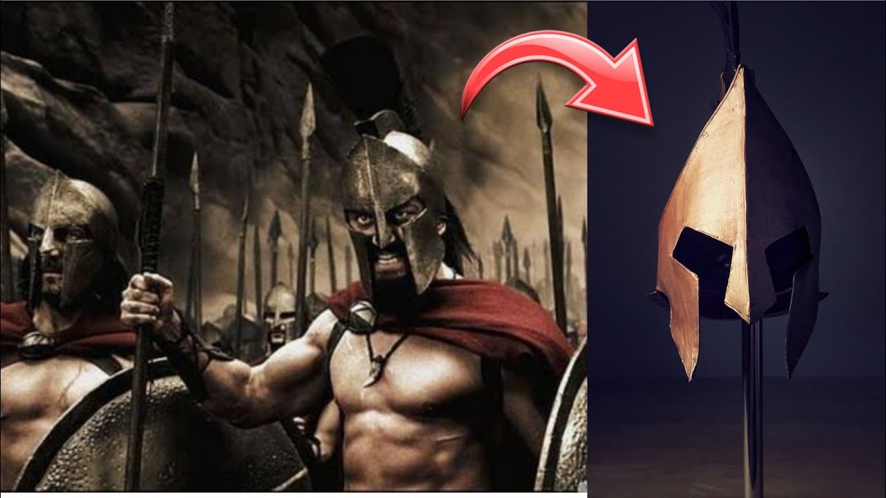 DIY CardBoard Spartan Helmet | Free Template