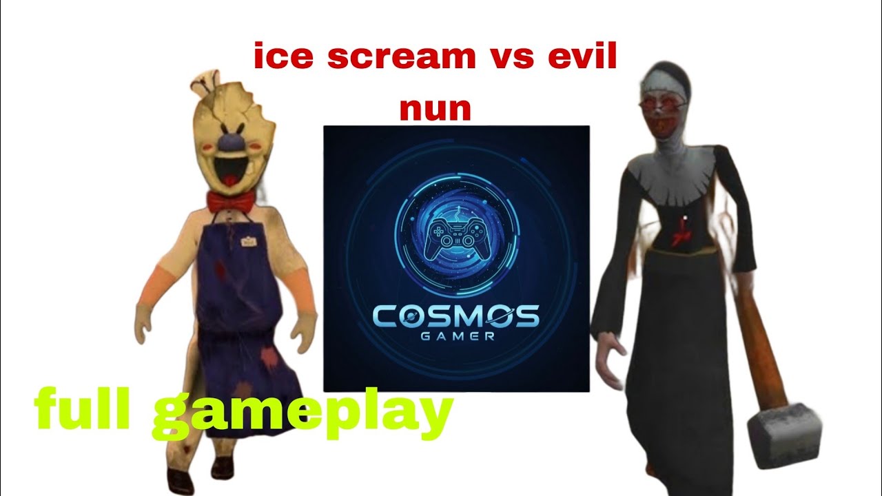 ice scream vs evil nun in cosmos gamer #icescream #evilnun