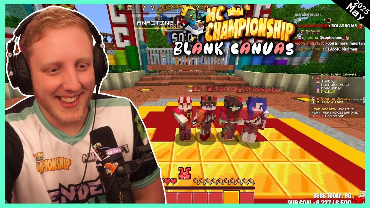MCC SEASON 5 Blank Canvas w/@Hannahxxrose @Roscumber @TubboLIVE- Philza VOD - Streamed on May 3 2025