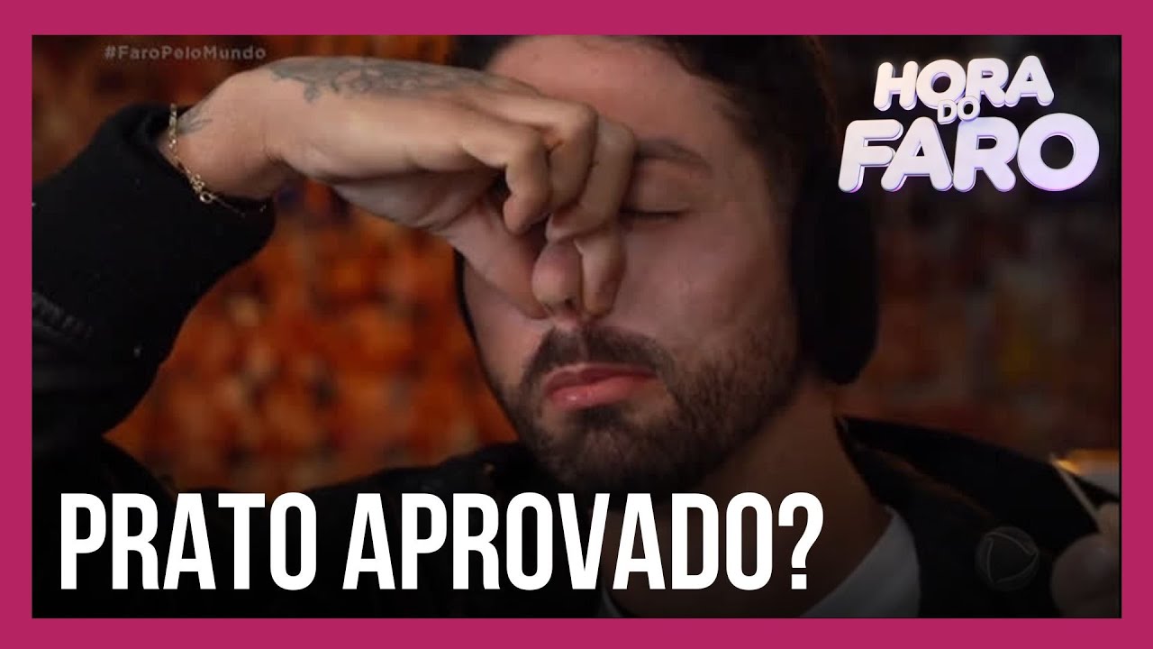 Rico Melquíades experimenta um prato à base de caracol em Portugal