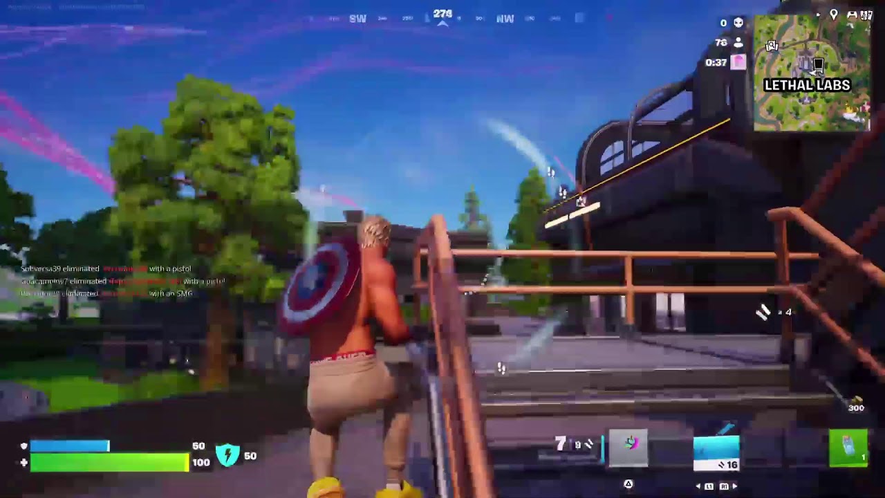 Прямая трансляция Fortnite
