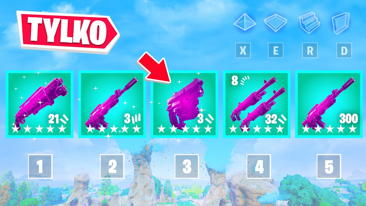 TYLKO EGZOTYCZNE PRZEDMIOTY CHALLENGE w Fortnite Sezon 4