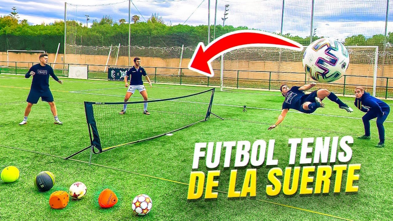 🟡 FUTBOL TENIS DE LA SUERTE 🎲 ¡Retos de Fútbol!