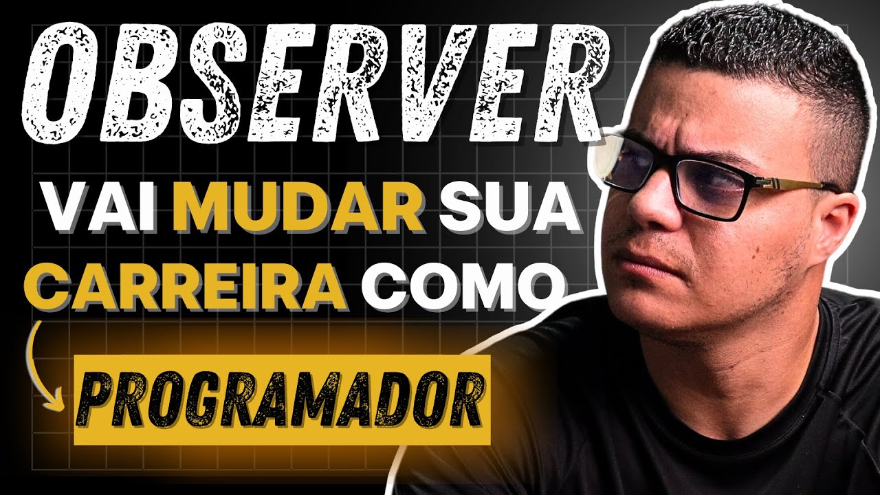 Padrão de Projeto Observer: Como Criar Código Reativo e Escalável Usando Orientação a Objetos!