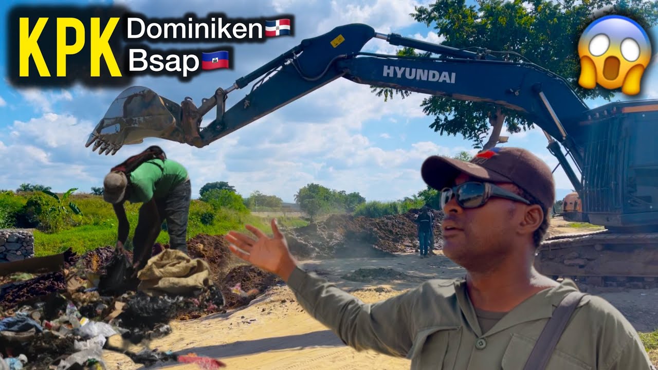 ANMWEYYY😳‼️Dominiken🇩🇴 Aksyon sa fenk pase sou bo tèt rivyè kanal kanal kpk a🙆‍♂️Bsap🇭🇹ateri✊️