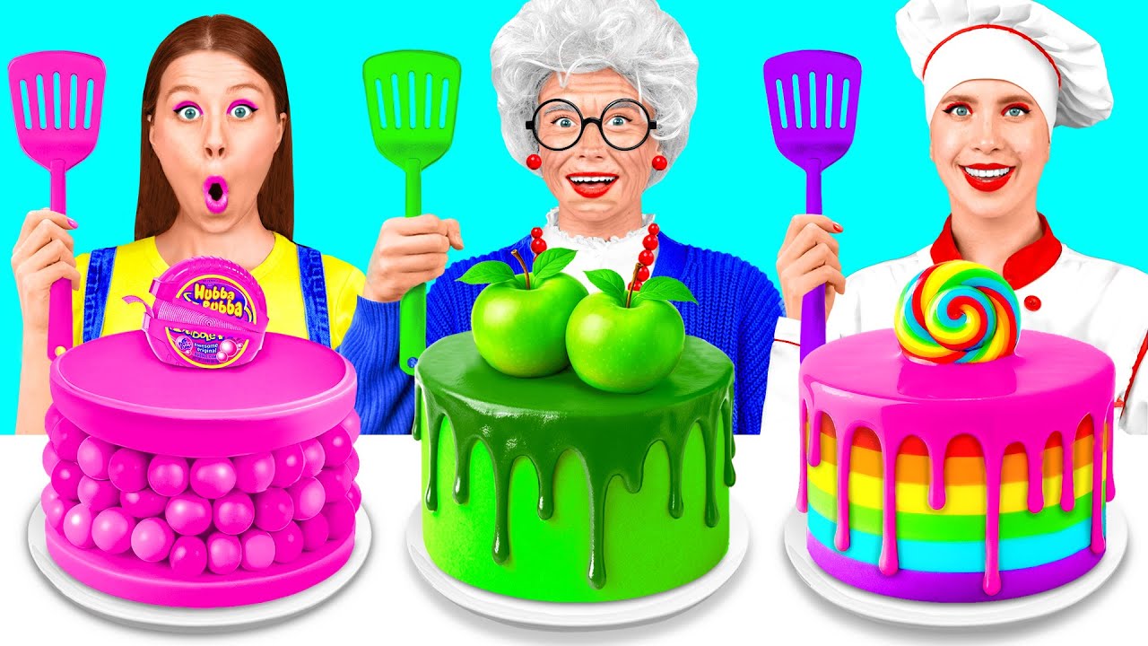 Me vs Grandma Cooking Challenge | Crazy Ideas to Cook by Fun Teen