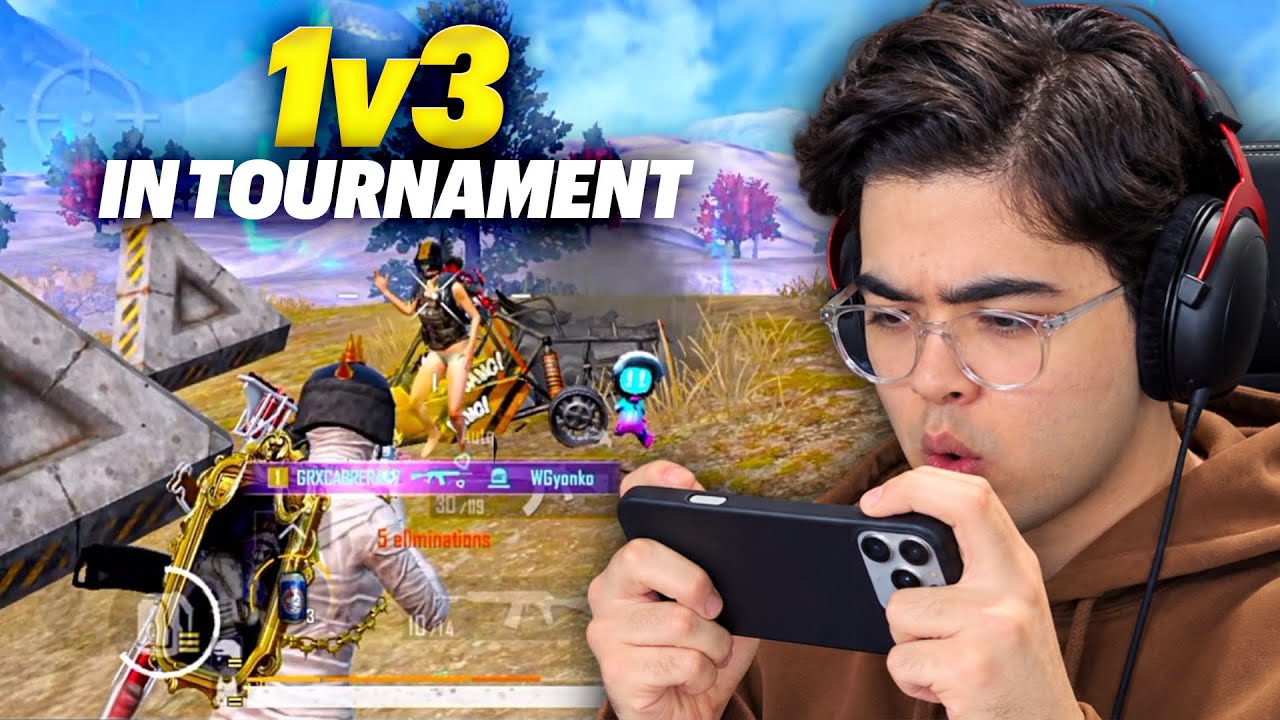 Crazy 1v3 in Tournament 🔥