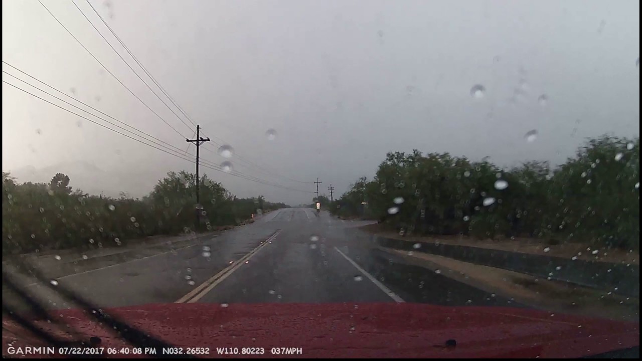 Driving Through Monsoon Puddles