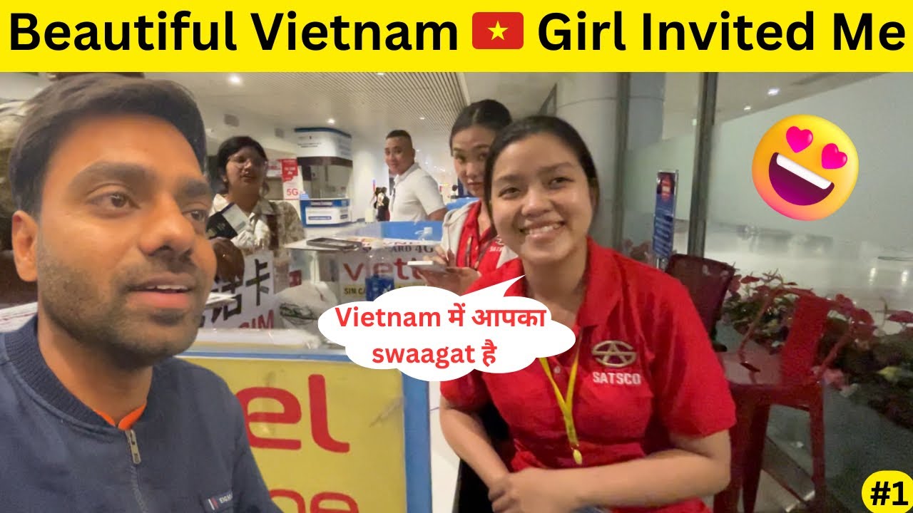🌏✈️ Kolkata to Vietnam by Flight | Beautiful Vietnam Girl Invited Me 🇮🇳❤️🇻🇳