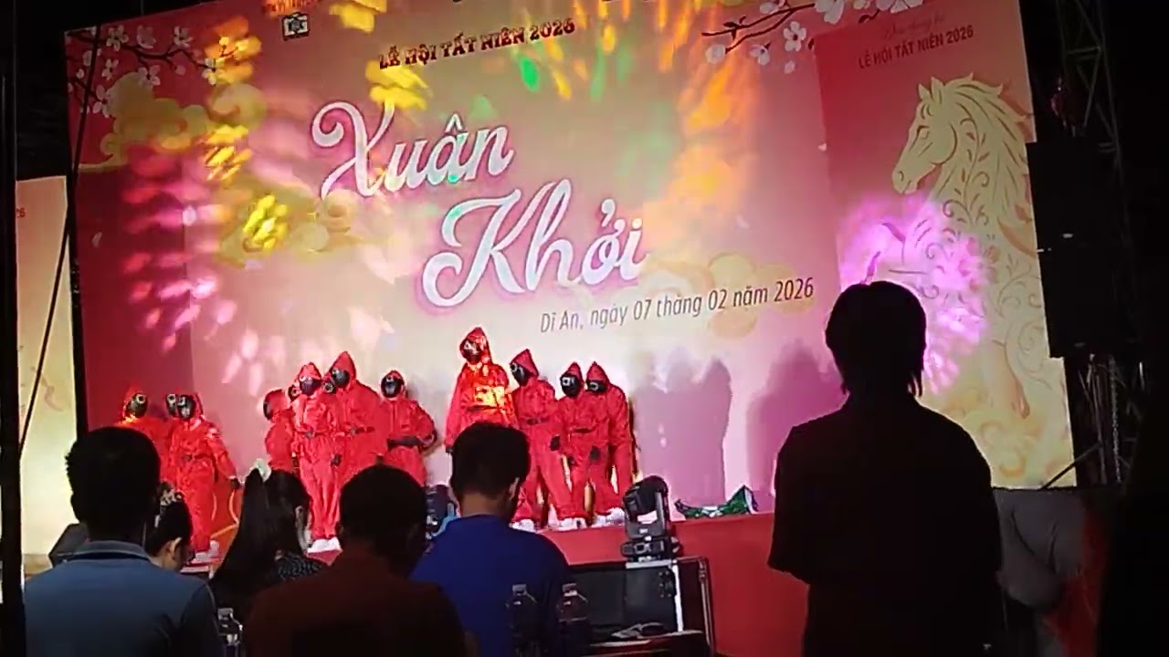 Trò chơi con mực #thptdian #xuankhoi 