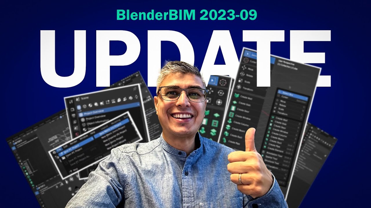 The Future of BIM is Here: BlenderBIM Sept 2023 Update Highlights