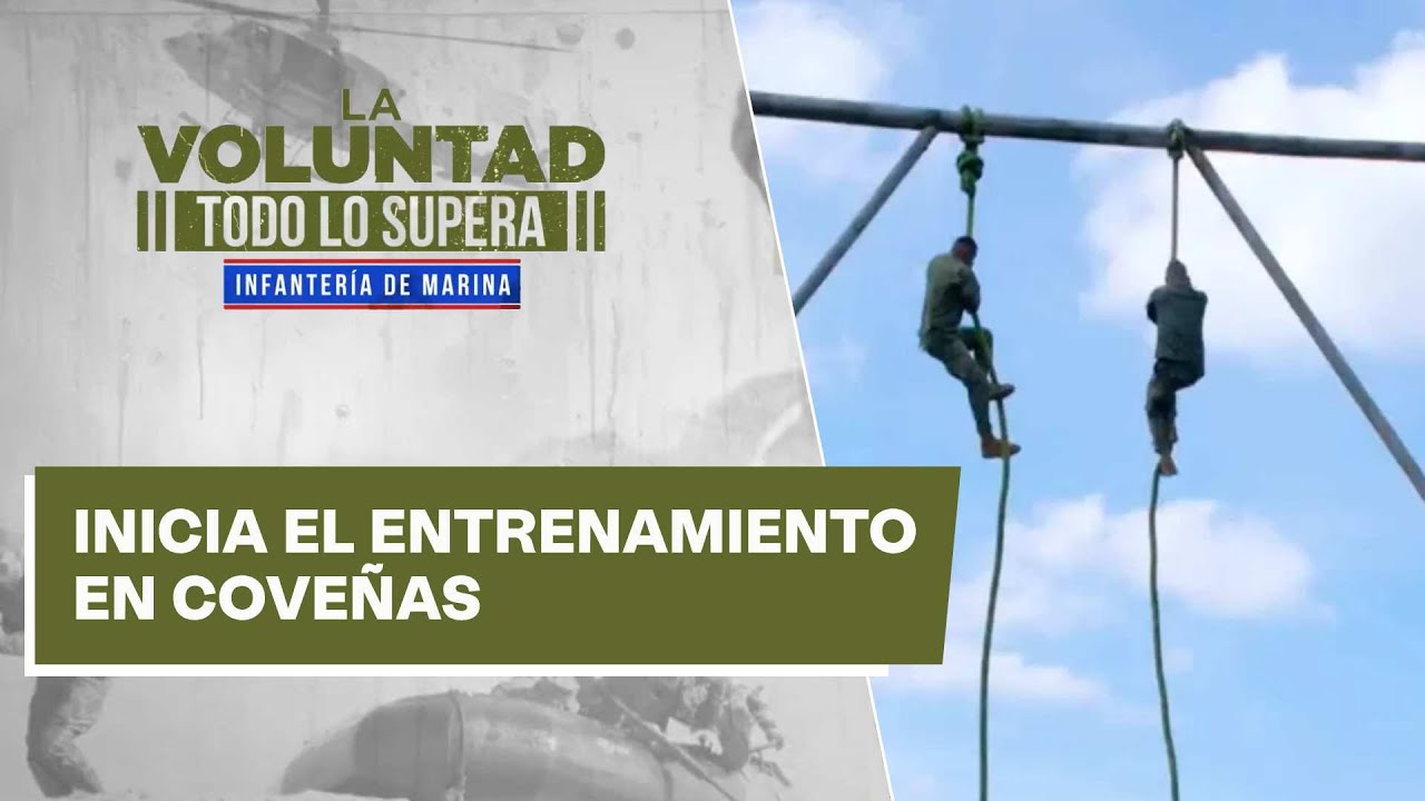 El paso de pista, así inicia el entrenamiento de los infantes de marina