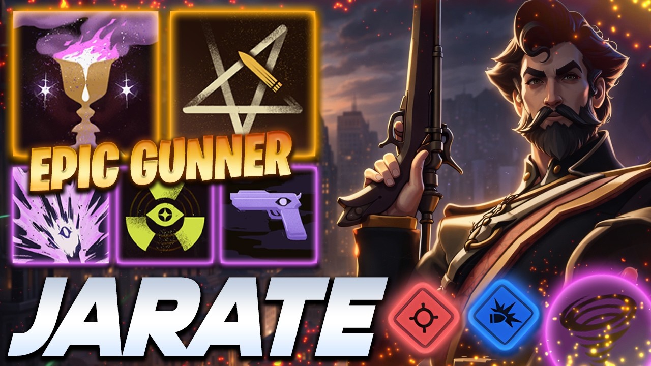 Jarate Mirage EPIC GUNNER - Deadlock Pro Gameplay & Guides [Watch & Learn]