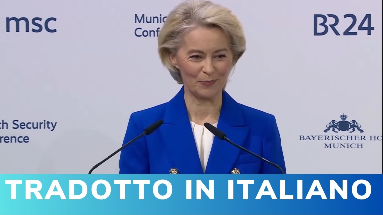 UE, Von der Leyen: “Più autonomia strategica e difesa comune” | Conferenza di Monaco