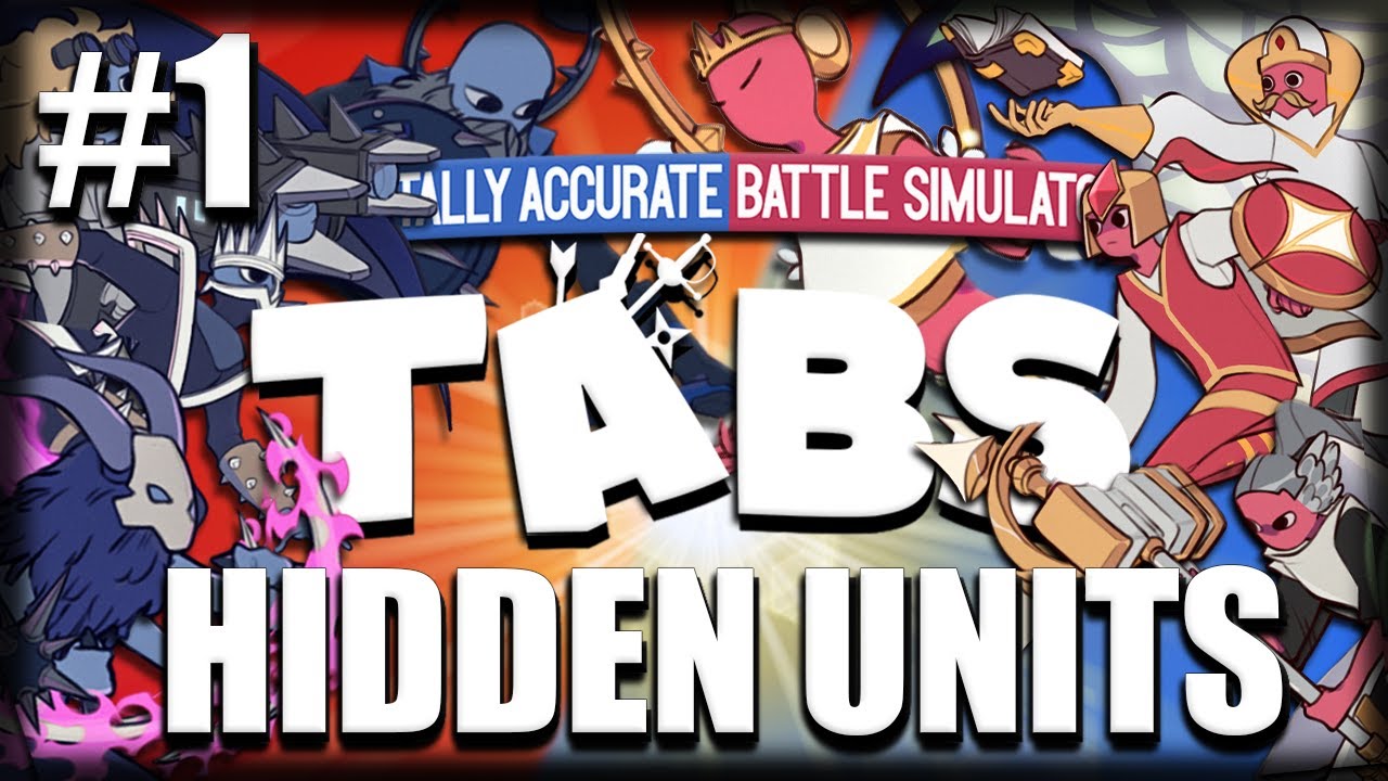 TESTANDO TODAS AS TROPAS DO MOD HIDDEN UNITS - TABS - Parte 1