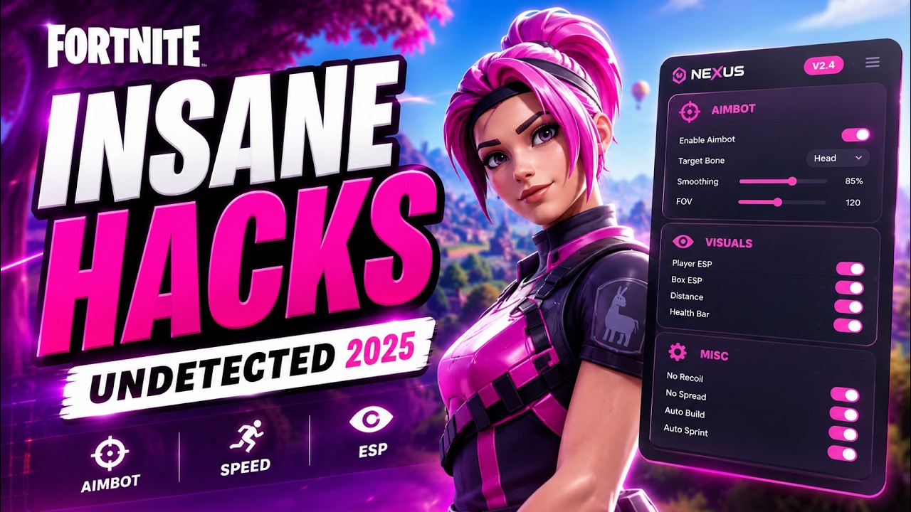 Fortnite Hack 2026 - Aimbot + ESP - Undetected Fortnite Cheat PC [FREE]