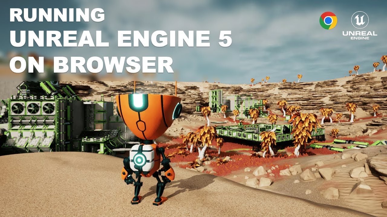 Как запустить Unreal Engine 5 в браузере: пошаговое руководство