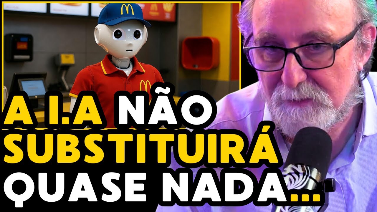 A I.A VAI ROUBAR NOSSOS EMPREGOS? - Miguel Nicolelis + José Kobori