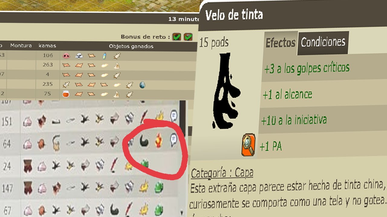 [DOFUS RETRO]Drop Tutu #1 + EXO PA/