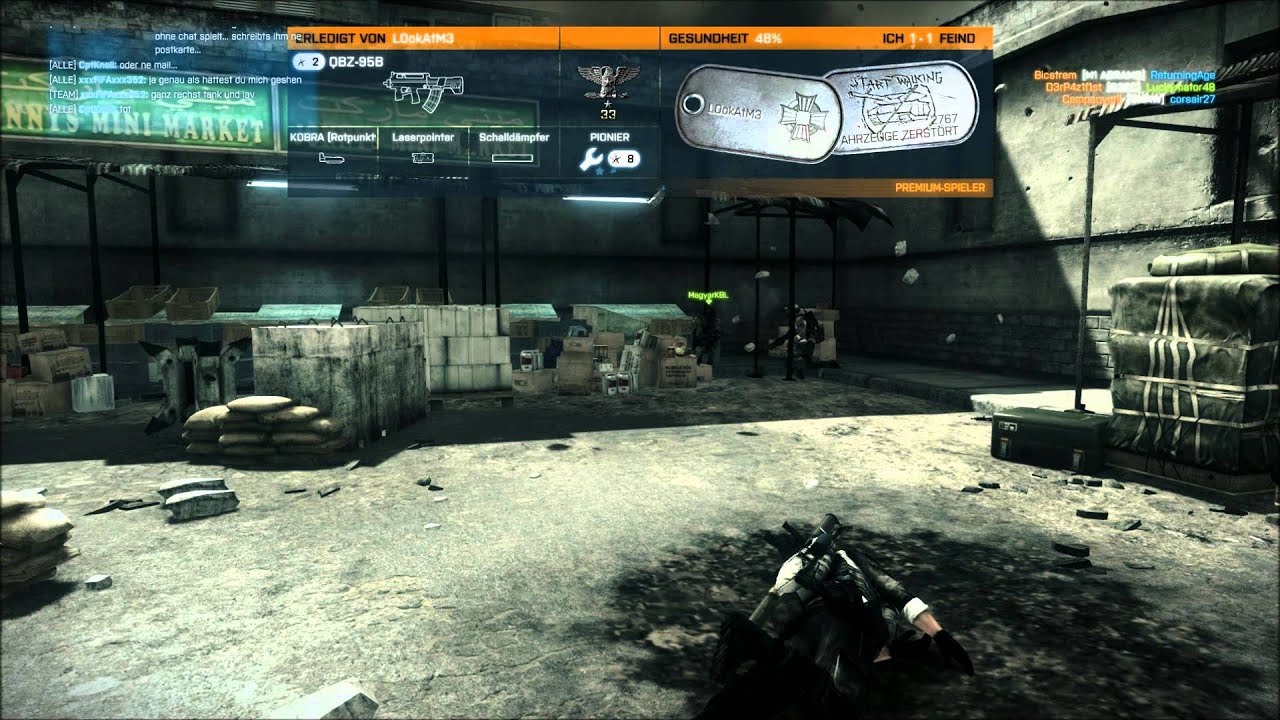 Let's noob Battlefield 3 MP [HD] #009 Teil 5 - Letzte Aufnahmesession mit der tordesmonats