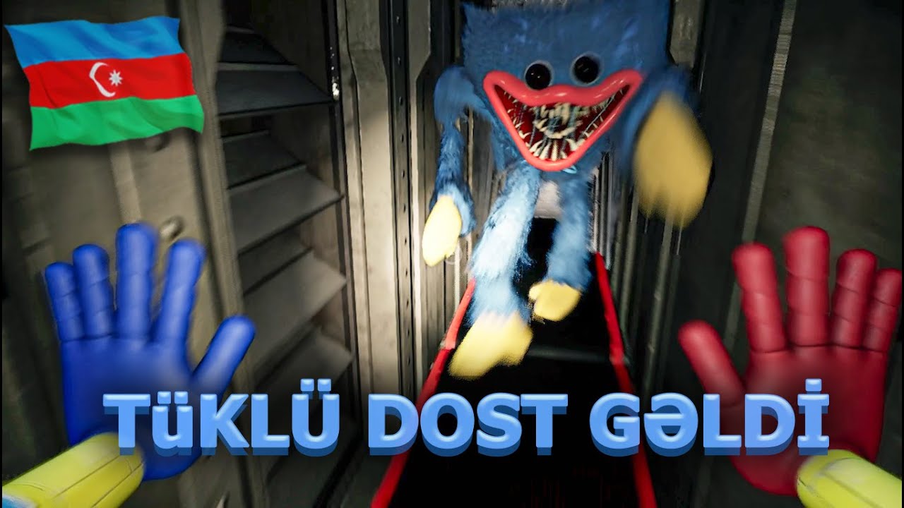 🤪Tüklü DOSTLA DƏLİ MACƏRA | Poppy Playtime