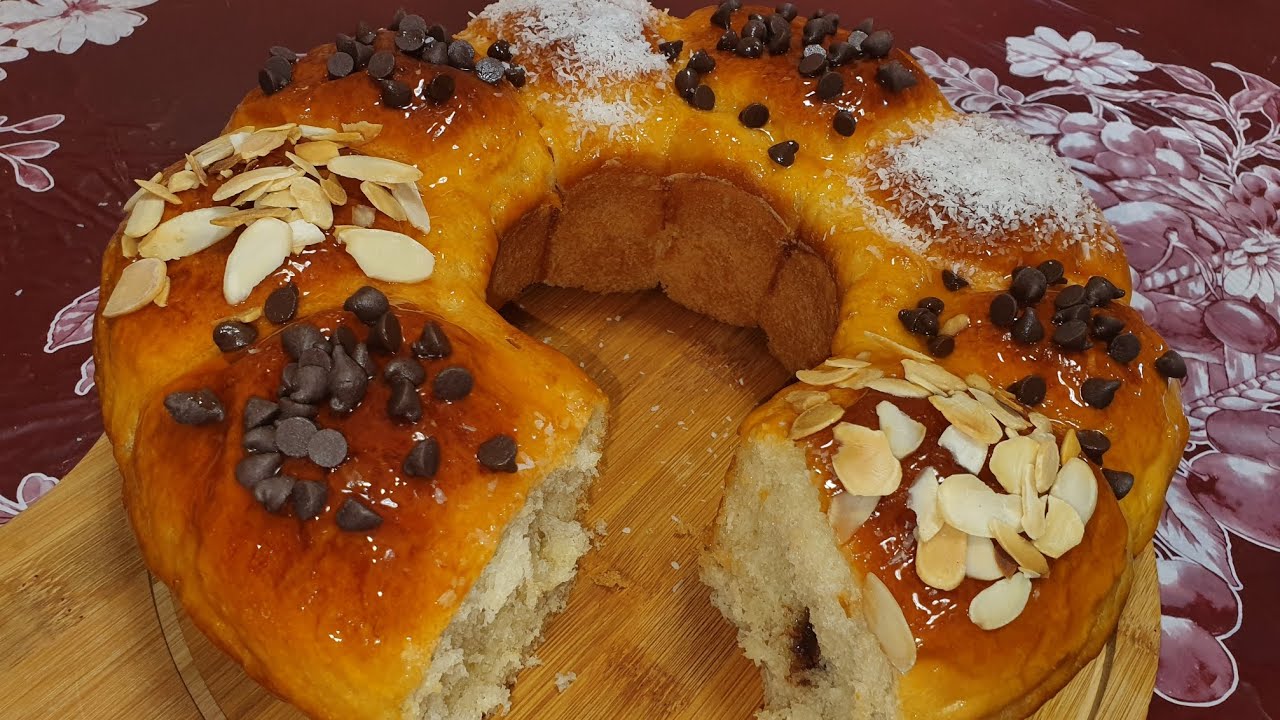 بريوش الشهدة  بالشوكولا خفيف قطني سهل التحضير و لذيذ و ناجح من اول تجربة 😋😋