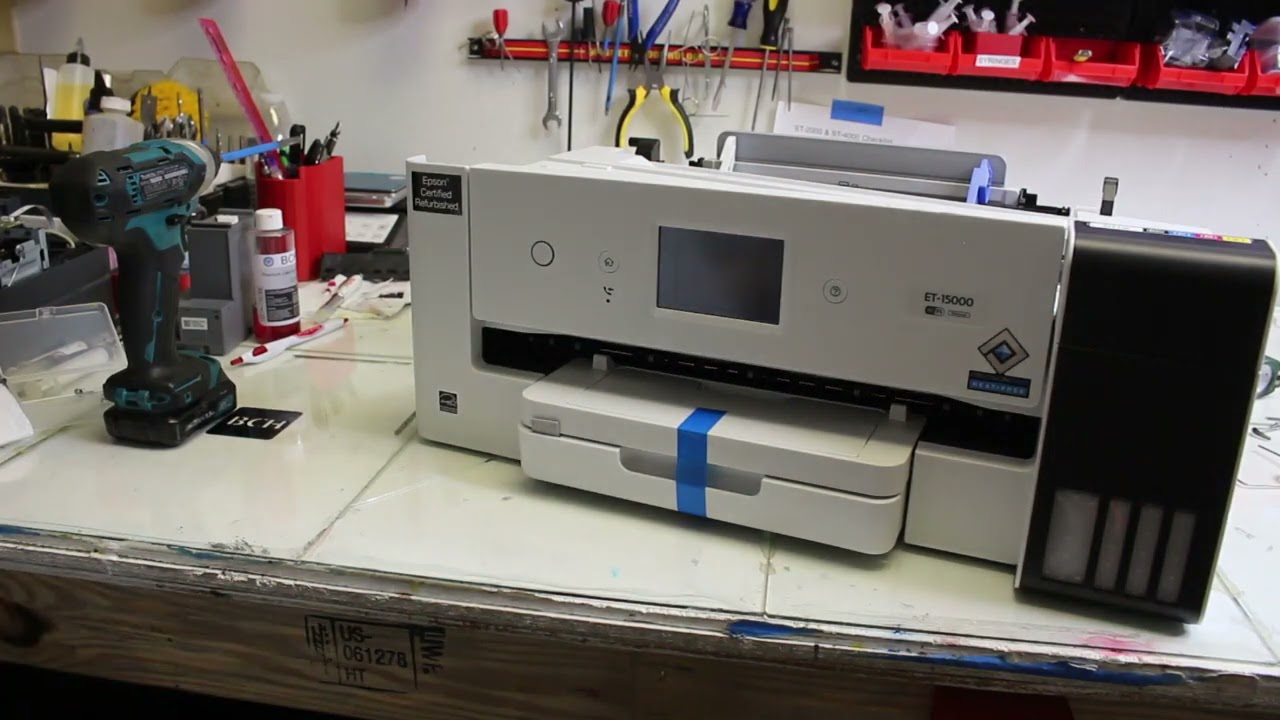 Done: ET-15000 uncasing to remove and replace mainboard -video ready 11.1.23