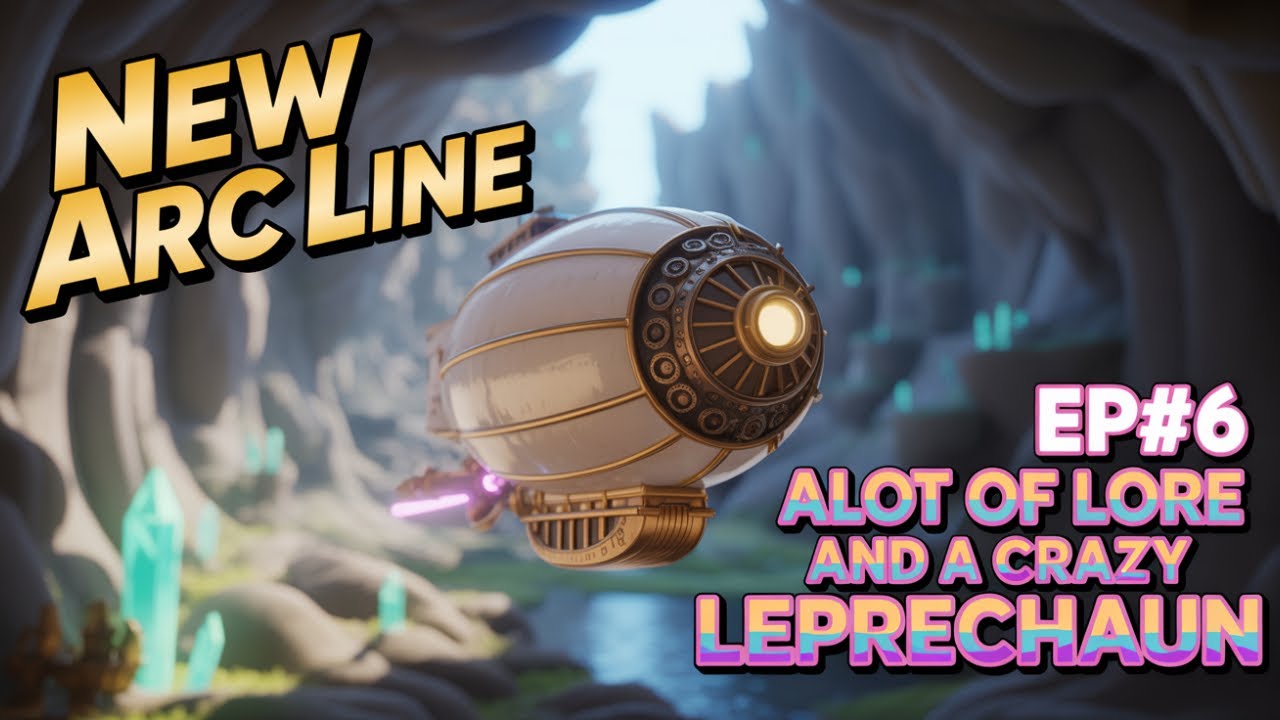 New Arc Line - Stunning Narrative heavy Steampunk RPG EP#6 Alot of Lore and a crazy leprechaun