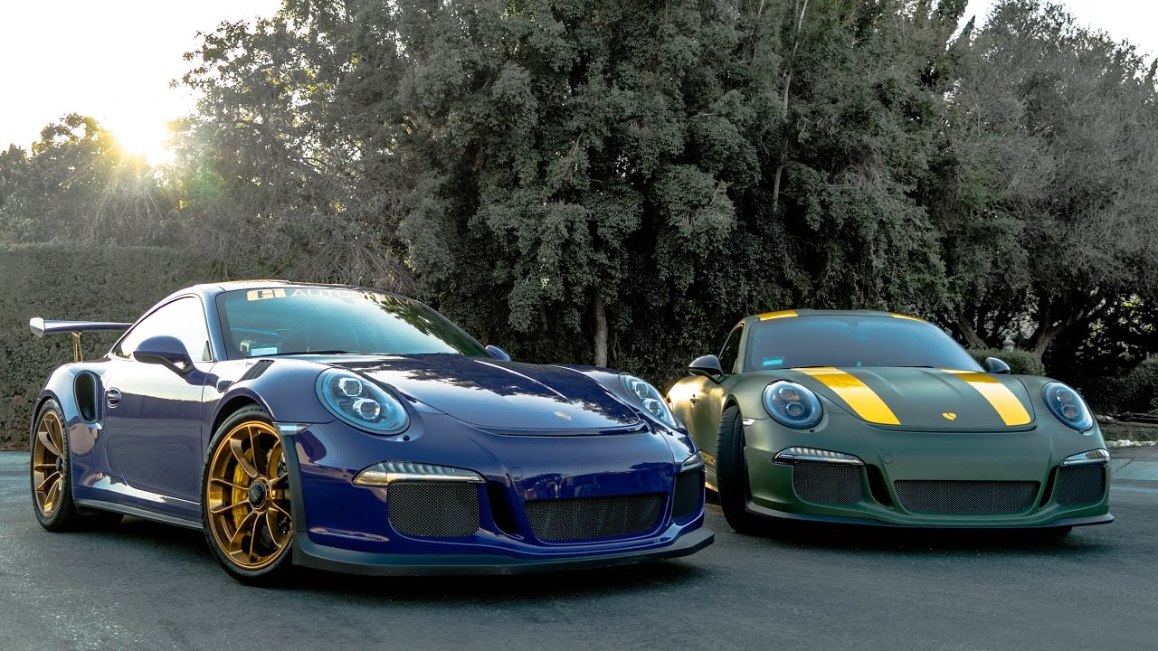 Porsche GT3 RS vs 911R!