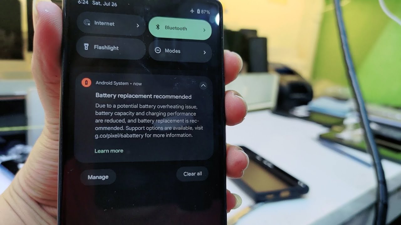 Google Pixel 6a Baterai Tanda Seru Kiriman Dari Surabaya