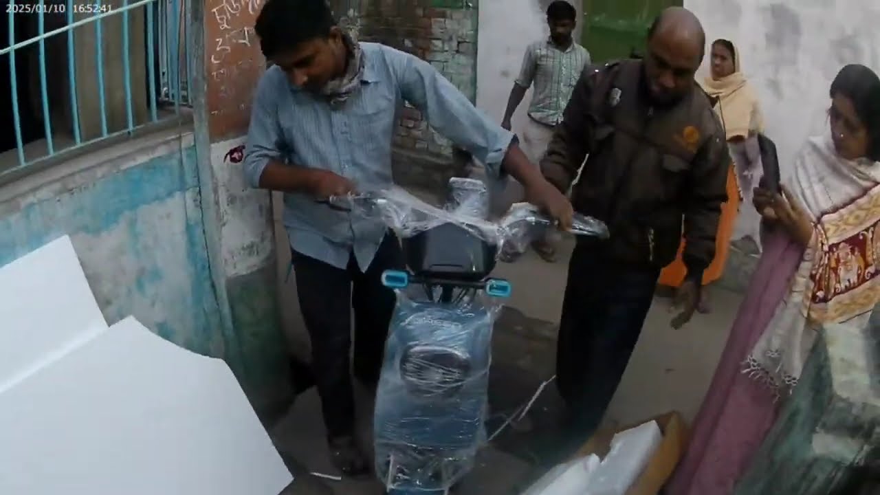 Green sunny Electric Cycle unboxing 😱😱#Green #sunny #electric #cycle #unboxing @Green EV