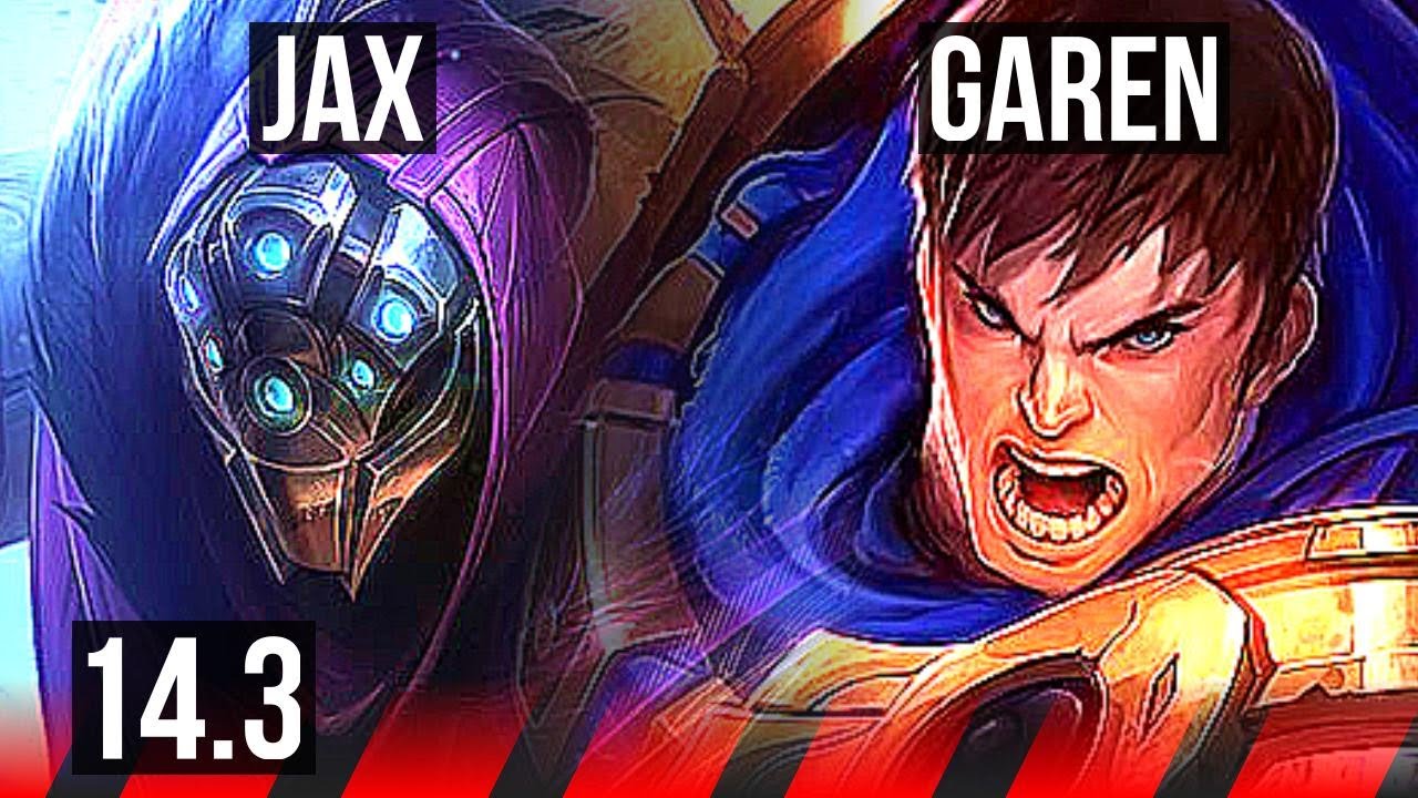 JAX vs GAREN (TOP) | 5/2/7 | KR Grandmaster | 14.3