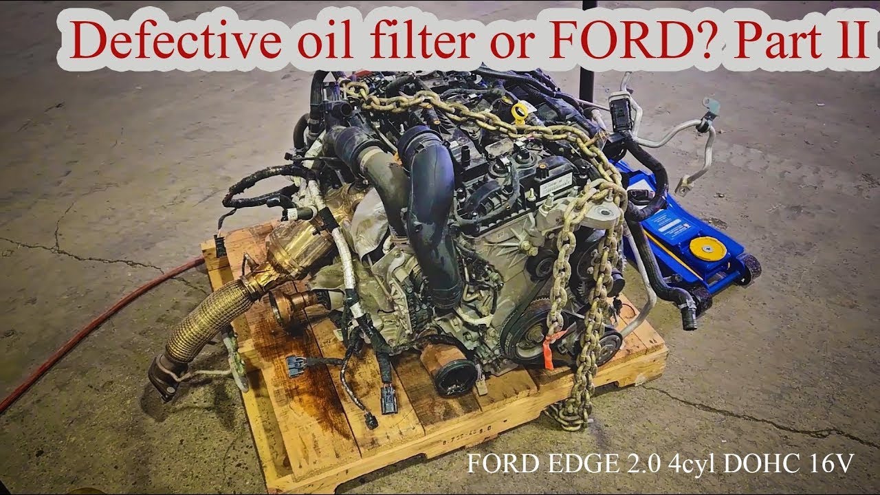 Part II. Engine Replacement for FORD EDGE TITANIUM A 2.0L L4 DOHC 16V 2022 AWD