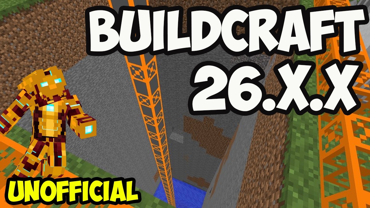 Minecraft BUILDCRAFT 26.1.2 - how to use (Full Spotlight)